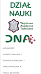 Mobile Screenshot of dnw.wat.edu.pl